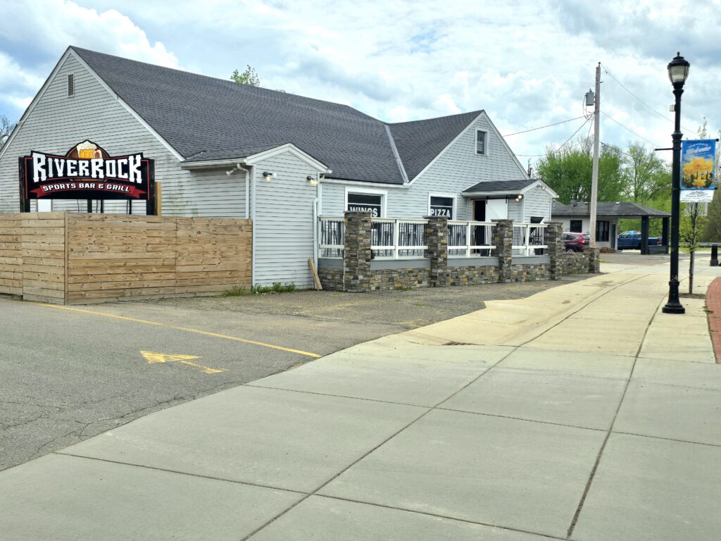 River Rock Sports Bar & Grille in Bellville, Ohio is a popular local restaurant known for great food, live music, and a large outdoor patio.